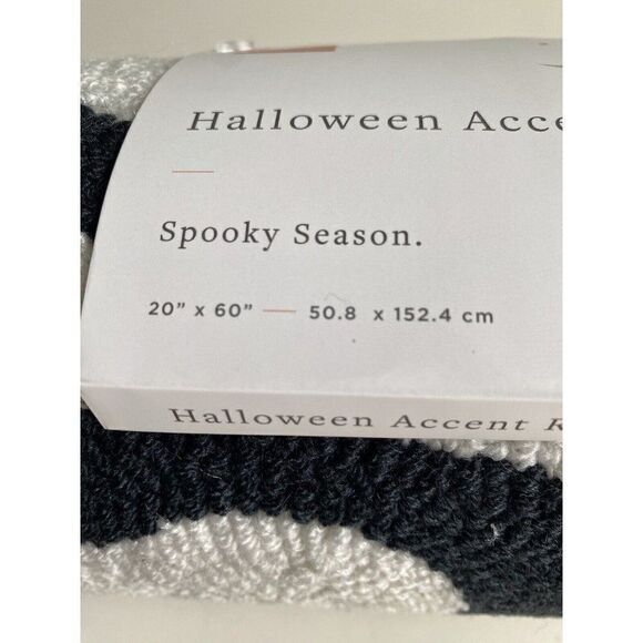 Loloi GHOST Spirited Runner Area Rug 20" x 60" Viral TikTok Halloween NEW - Picture 4 of 13